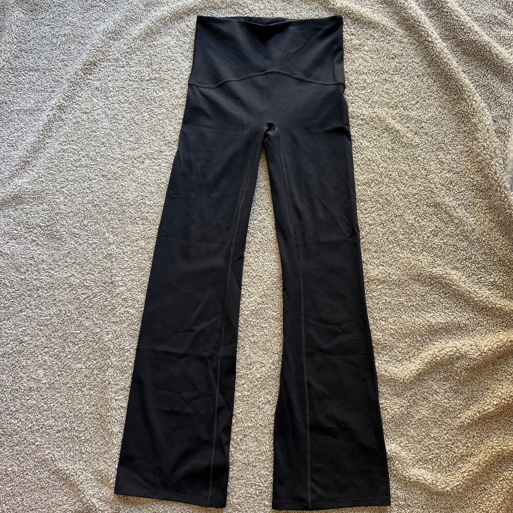 SPANX Shape Booty Boost Flare Pants Black Women's Medium